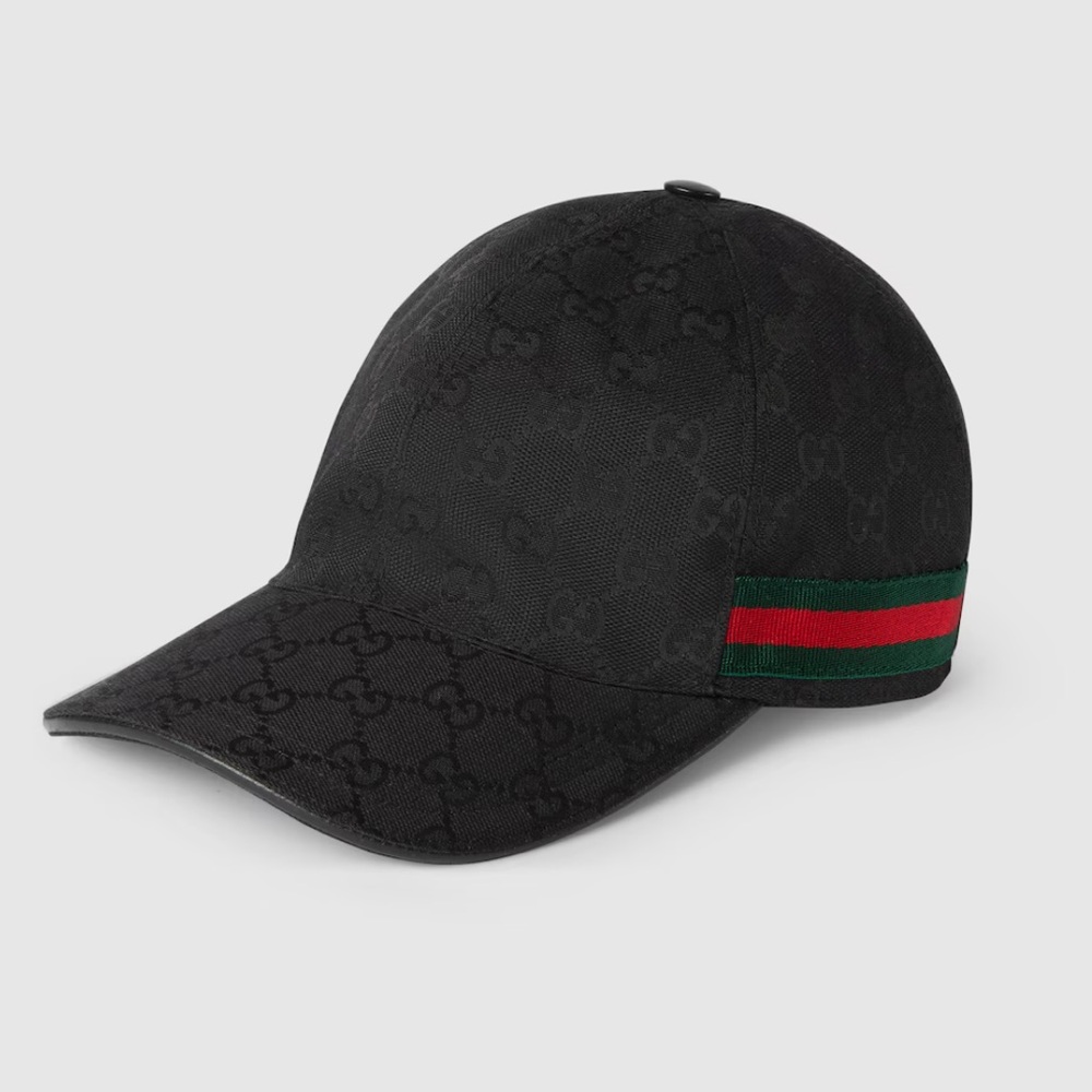 Gucci GG Canvas Baseball Hat with Web